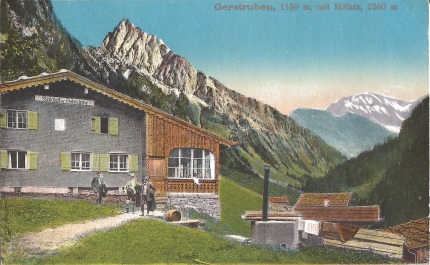 Berggasthof Gerstruben um 1900